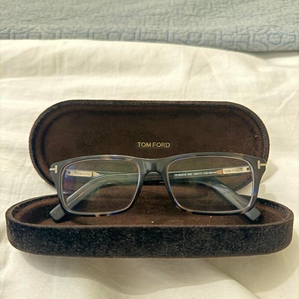 Tom-ford Women's Blue and Grey Sunglasses
